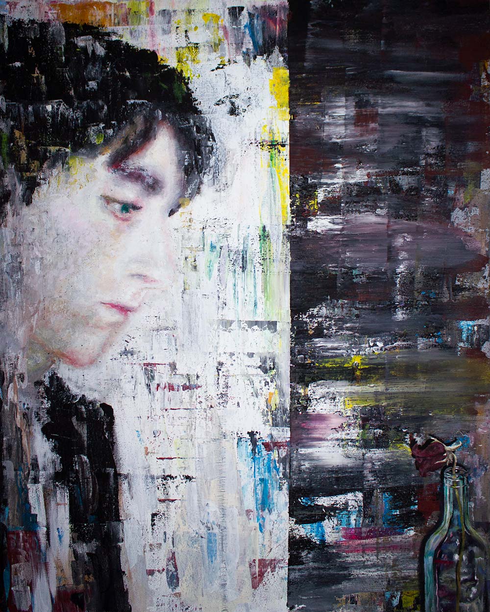 Self Portrait I by Jesse J. Schomers